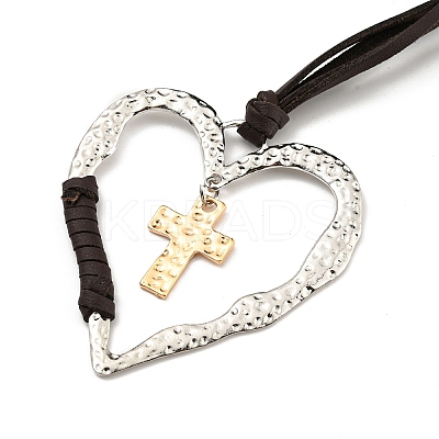 Alloy Pendant Necklaces LS-NJEW-K261-09D-PG-1