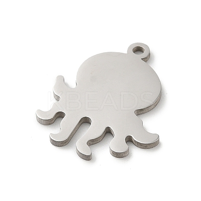 Non-Tarnish 201 Stainless Steel Pendants LS-STAS-E206-04P-01-1