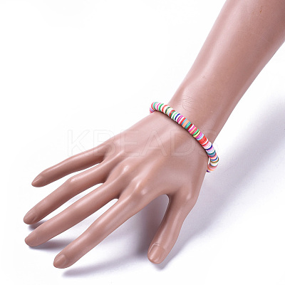 Stretch Bracelets For Mother BJEW-JB04474-01-1