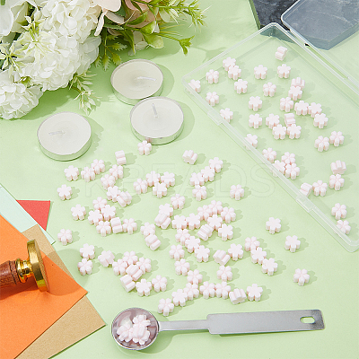 110Pcs Flower Sealing Wax Particles DIY-CP0009-36-1