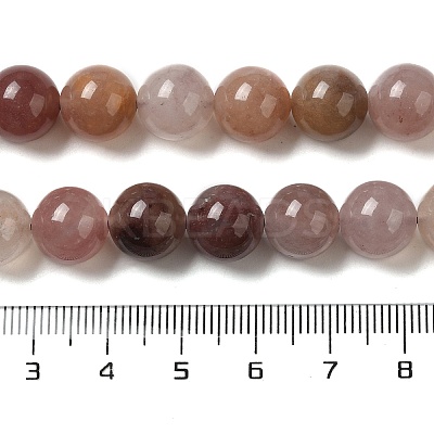 Natural Strawberry Quartz Beads Strands G-H298-A03-04-1