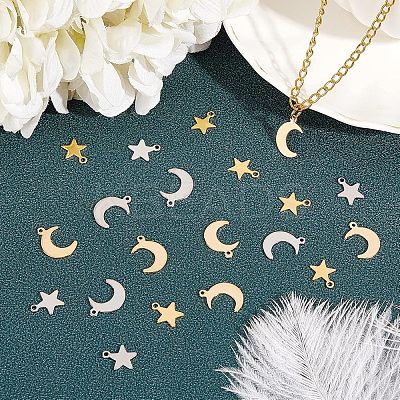 304 Stainless Steel Charms STAS-UN0016-61-1