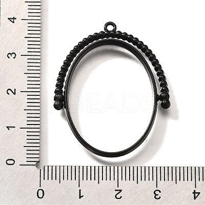 Alloy Open Back Bezel Pendants PALLOY-I223-11EB-1