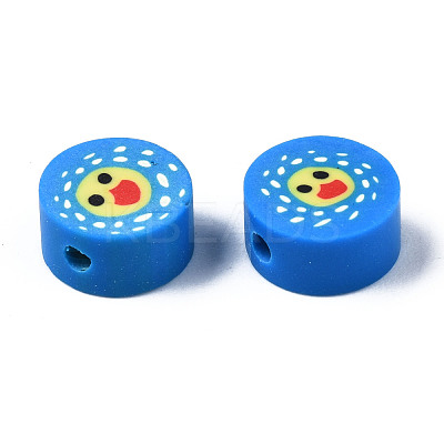Handmade Polymer Clay Beads CLAY-N008-035B-1