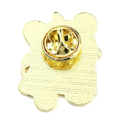 Chinese Style Dancing Lion Enamel Pins LS-JEWB-Q032-02A-1