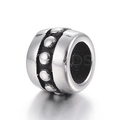 304 Stainless Steel Beads STAS-E425-036AS-1