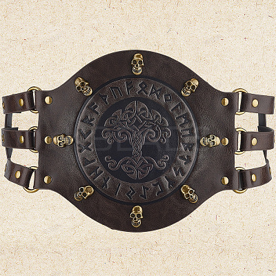 PU Leather Waist Chains for Women AJEW-WH20067-001AG-01-1