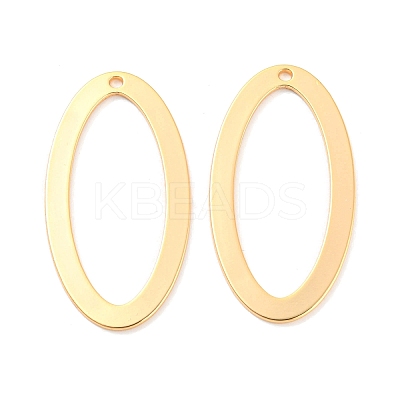 Rack Plating Brass Pendants KK-M261-33A-G-1