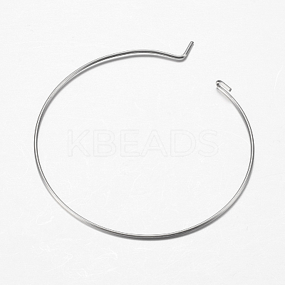 316 Surgical Stainless Steel Hoop Earrings Findings X-STAS-F149-32P-D-1