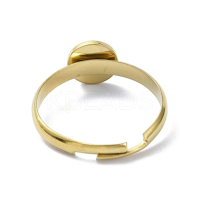 304 Stainless Steel Pad Rings Setting RJEW-H221-01G-03-1