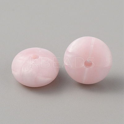 Rondelle Food Grade Eco-Friendly Silicone Beads SIL-TAC0010-04J-1
