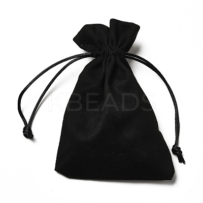 Velvet Cloth Drawstring Bags TP-G001-01D-06-1