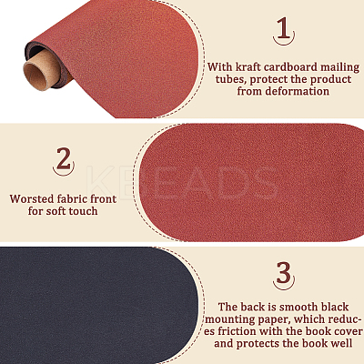 Kraft Paper Handmade Soap Wrap Bands DIY-OC0013-42-1
