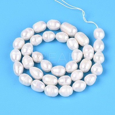Natural Cultured Freshwater Pearl Beads Strands PEAR-T006-19D-1