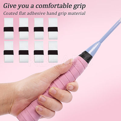 PU Leather Anti-slip Badminton Tennis Racket Grip Tape DIY-SP0005-45D-1