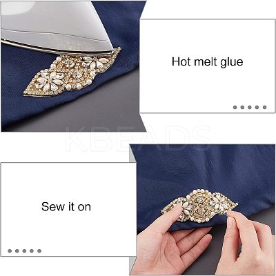 3Pcs 2 Style Hotfix Rhinestone DIY-FG0002-56-1