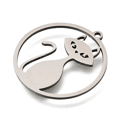 201 Stainless Steel Pendants STAS-S176-03P-1-1