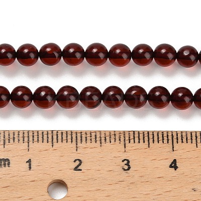Natural Amber Beads Strands G-Z100-A02-5mm-01-1