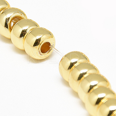 Electroplate Non-magnetic Synthetic Hematite Beads Strands LS-G-Q465-38G-1