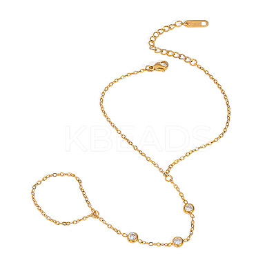 304 Stainless Steel Cable Chain Bracelets LS-MG3461-1