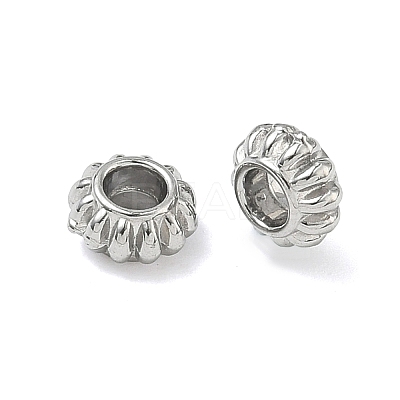 304 Stainless Steel Beads STAS-D204-35P-1