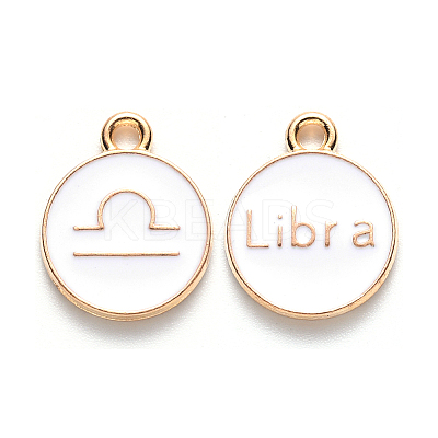 Alloy Enamel Pendants LS-X-ENAM-S124-01A-04K-1