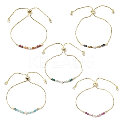 Brass Chain Bracelet BJEW-JB11700-1