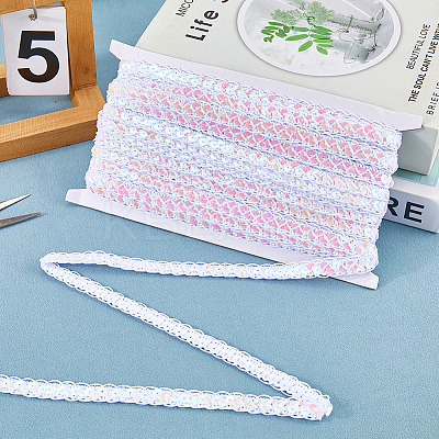 Metallic Braided Lace Trim OCOR-WH20020-24B-1