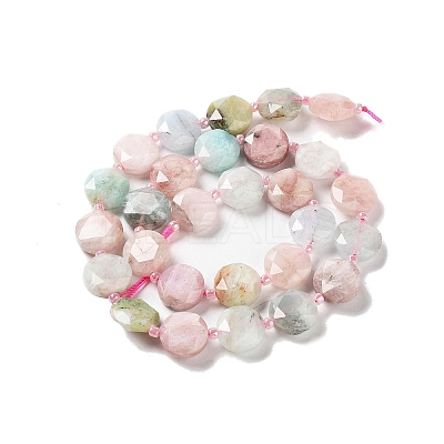 Natural Morganite Beads Strands G-NH0004-019-1