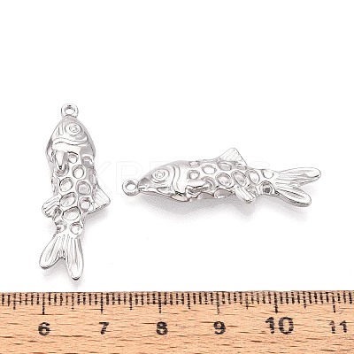 304 Stainless Steel Pendants STAS-T067-64P-1