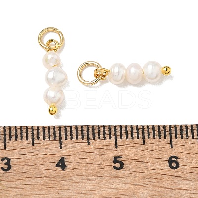 Natural Cultured Freshwater Pearl Pendants PALLOY-JF05479-1