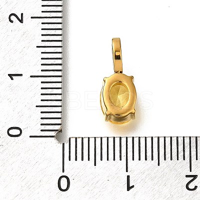 Ion Plating(IP) 304 Stainless Steel Rhinestone Pendants X-STAS-A104-11G-07-1