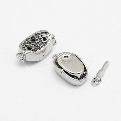 Brass Box Clasps KK-G323-05A-P-NR-1
