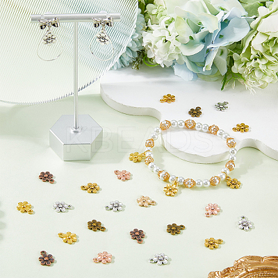 140Pcs 7 Colors Tibetan Style Alloy Pendants FIND-SC0016-25-1