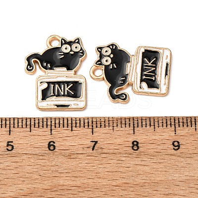Alloy Enamel Pendants LS-ENAM-B031-01C-1