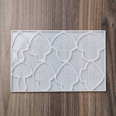 Mushroom Cabochon Silicone Molds DIY-L071-05A-1