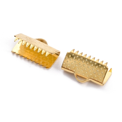 304 Stainless Steel Ribbon Ends STAS-B004-07G-B-1