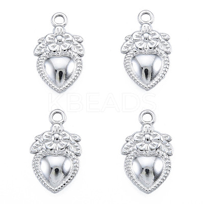 Non-Tarnish 201 Stainless Steel Pendants STAS-N098-232P-1
