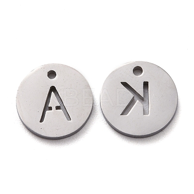 Non-Tarnish 304 Stainless Steel Charms STAS-P212-15P-M-1