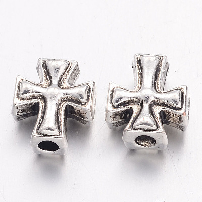 Tibetan Style Alloy Beads PALLOY-AN-98278-AS-RS-1