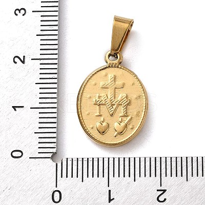 201 Stainless Steel Pendants STAS-U053-08D-G-1