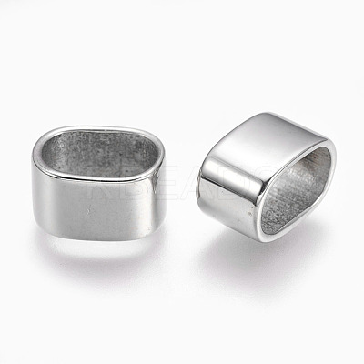 Non-Tarnish 304 Stainless Steel Slide Charms/Slider Beads STAS-O101-60P-1