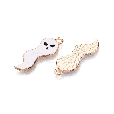 Halloween Theme Alloy Enamel Pendants PALLOY-N176-41A-RS-1