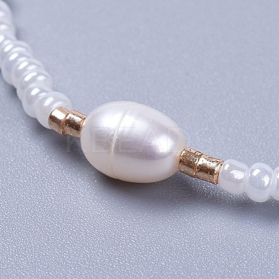 Adjustable Nylon Thread Braided Beads Bracelets BJEW-JB04375-01-1