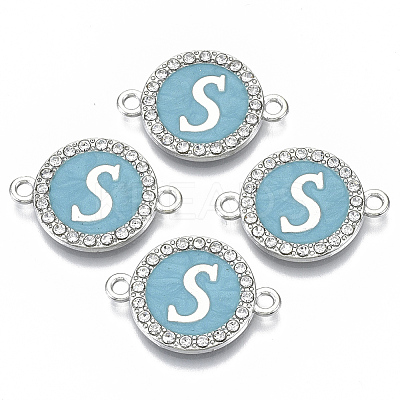 Alloy Enamel Links Connectors LS-ENAM-TAC0003-01S-06S-1