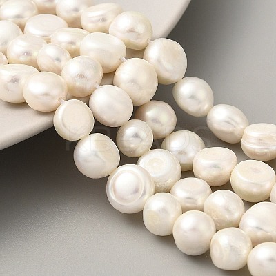 Natural Cultured Freshwater Pearl Beads Strands PEAR-A006-10D-1