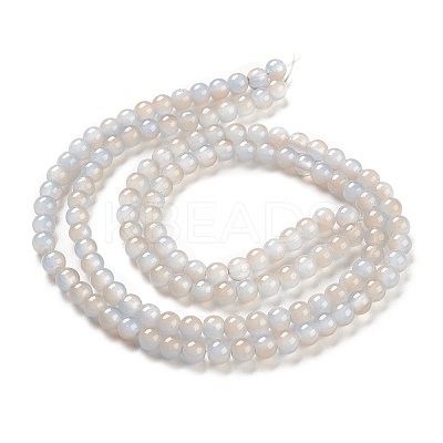 Baking Paint Glass Beads Strands DGLA-R053-01D-1
