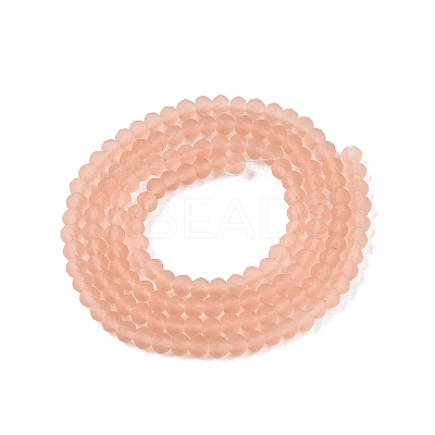 Transparent Glass Beads Strands EGLA-A044-T2mm-MD21-1
