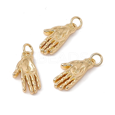 Brass Pendants KK-G439-45G-1