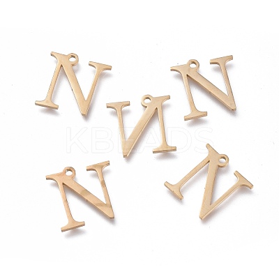 304 Stainless Steel Charms STAS-K215-04G-1
